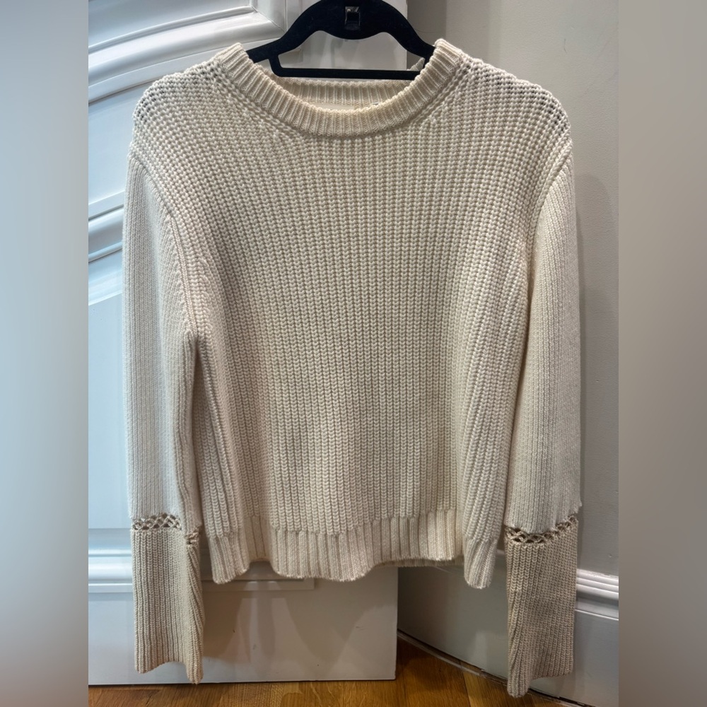 A.L.C. Women's Cream Knit Sweater